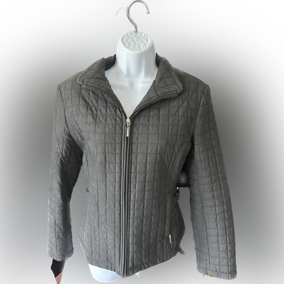Womens Weather cast Moto Quilted Jacket - Picture 5 of 7
